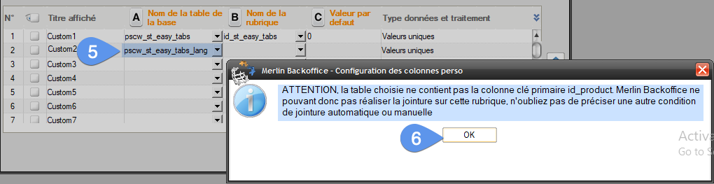 Custom fields, tuto 3 - image 9 - Adding custom columns from easy_tabs_lang